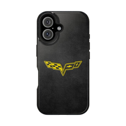 Corvette iPhone Case - Corvette Samsung Phone Case - Cell Phone Case - Impact Resistant - Rubber Liner - Matte or Glossy - C6