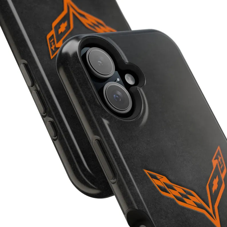 Corvette iPhone Case - Corvette Samsung Phone Case - Cell Phone Case - Impact Resistant - Rubber Liner - Matte or Glossy - C7
