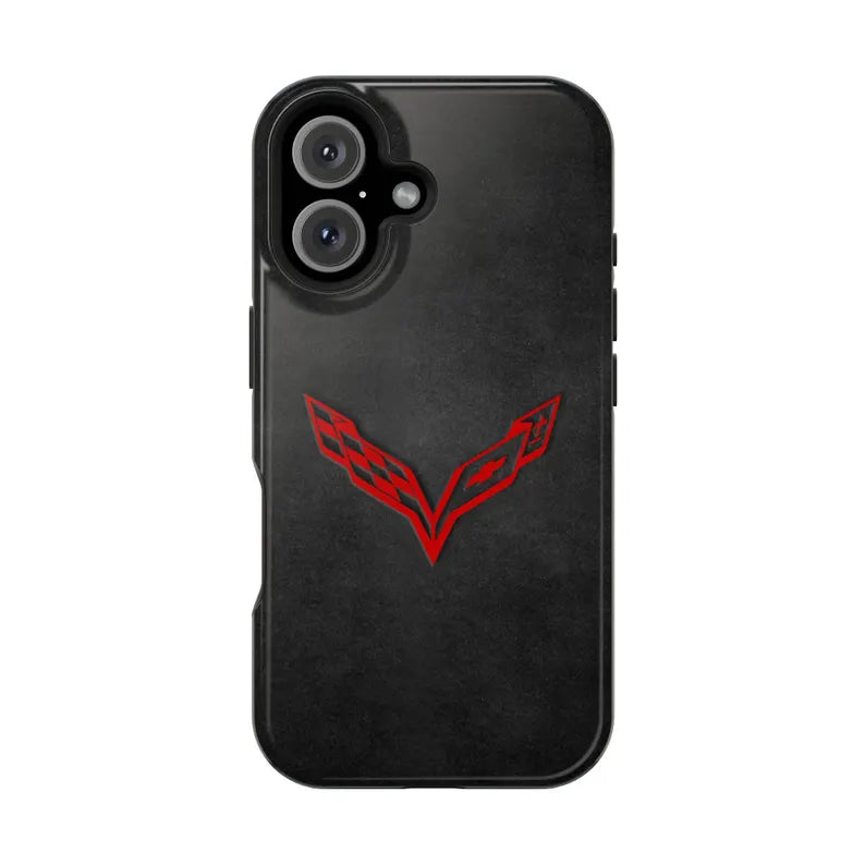 Corvette iPhone Case - Corvette Samsung Phone Case - Cell Phone Case - Impact Resistant - Rubber Liner - Matte or Glossy - C7