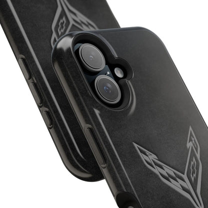 Corvette iPhone Case - Corvette Samsung Phone Case - Cell Phone Case - Impact Resistant - Rubber Liner - Matte or Glossy - C8