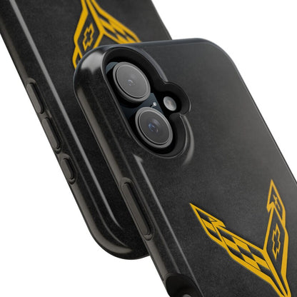 Corvette iPhone Case - Corvette Samsung Phone Case - Cell Phone Case - Impact Resistant - Rubber Liner - Matte or Glossy - C8