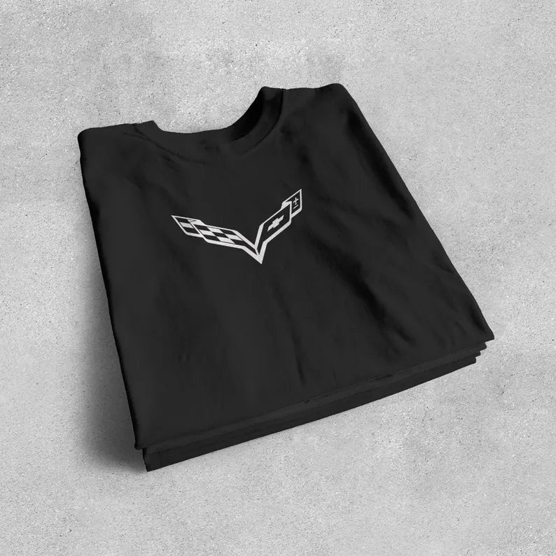 Corvette T-Shirt, Corvette Logo, C7 Emblem, Bella and Canvas Soft Tee, Corvette Apparel, Graphic Tee