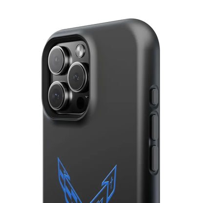 Corvette iPhone Case - Corvette Accessories - Cell Phone Case - Impact Resistant - Rubber Liner - Matte or Glossy - Corvette Logo - C8