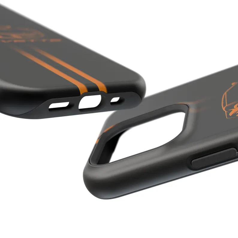 Corvette iPhone Case - Corvette Accessories - Cell Phone Case - Impact Resistant - Rubber Liner - Matte or Glossy - Corvette Logo - C8