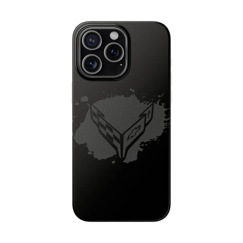 Corvette C8 Flexi iPhone Case - Corvette Samsung Phone Case - Cell Phone Case - Impact Absorbing - Slim Case - Supports Wireless Charging
