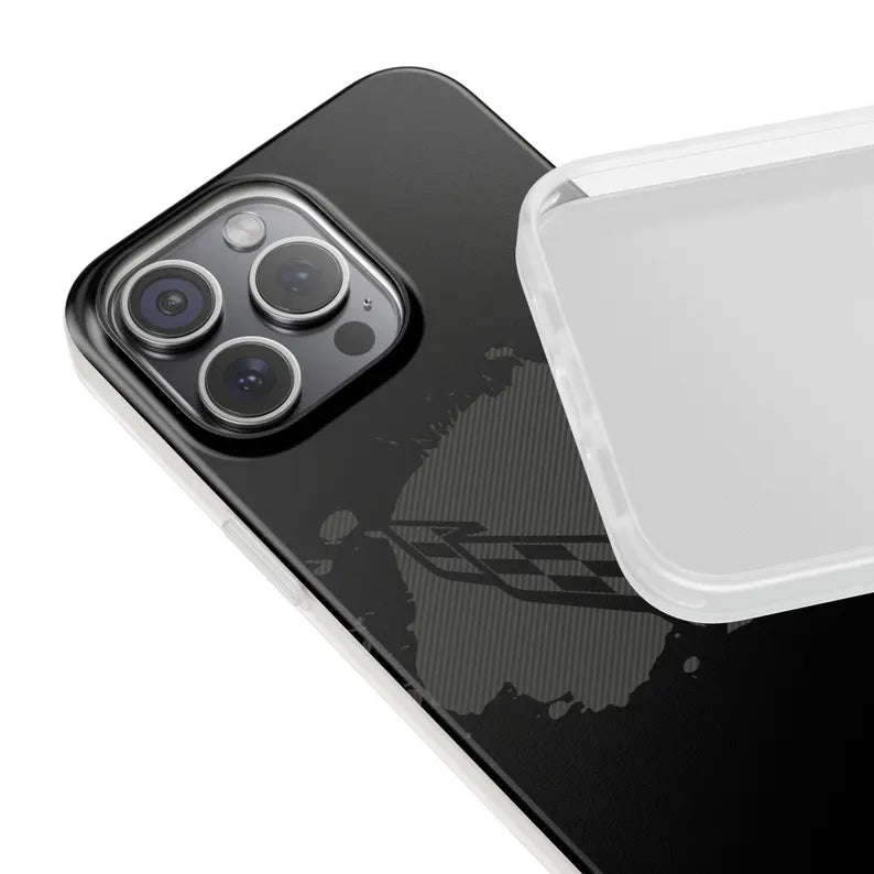Corvette C8 Flexi iPhone Case - Corvette Samsung Phone Case - Cell Phone Case - Impact Absorbing - Slim Case - Supports Wireless Charging