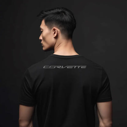Corvette C7 Blackout Emblem T-Shirt, C7 Logo, Bella+Canvas T-Shirt, Corvette Apparel, Graphic Tee, Soft T-Shirt