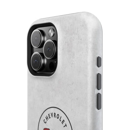Corvette C1 Magnetic Tough Case, iPhone Case, Impact Resistant, MagSafe, Rubber Liner, Matte or Glossy, C1 Emblem, C1 Logo, Cell Phone Case