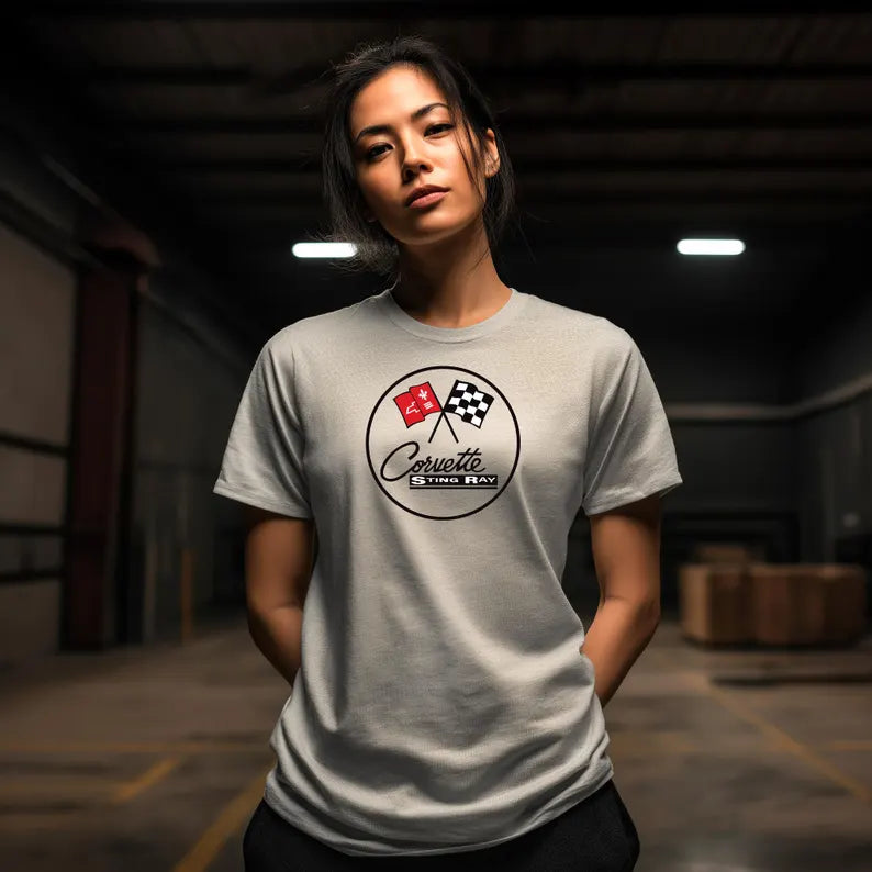 Corvette C2 T-Shirt, C2 Logo, Bella+Canvas T-Shirt, Corvette Apparel, Graphic Tee, Soft T-Shirt, Unisex T-Shirt, Raceday Gear