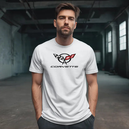 Corvette C5 T-Shirt, C5 Logo, Bella+Canvas T-Shirt, Corvette Apparel, Graphic Tee, Soft T-Shirt, Unisex T-Shirt, Raceday Gear