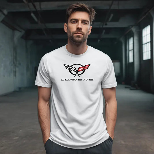 Corvette C5 T-Shirt, C5 Logo, Bella+Canvas T-Shirt, Corvette Apparel, Graphic Tee, Soft T-Shirt, Unisex T-Shirt, Raceday Gear