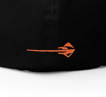 Corvette Stingray Logo Baseball Cap, Flexfit Hat, Stretchy Band, Black Hat, Corvette Gear, Embroidery