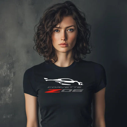 Corvette Z06 T-Shirt, Bella+Canvas T-Shirt, Corvette Apparel, Graphic Tee, Soft T-Shirt, Unisex