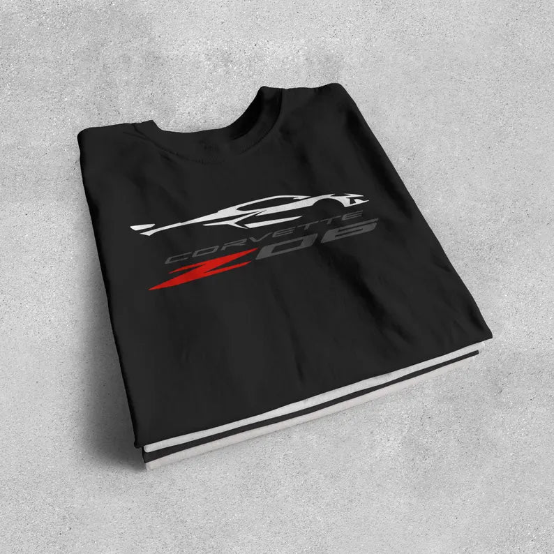 Corvette Z06 T-Shirt, Bella+Canvas T-Shirt, Corvette Apparel, Graphic Tee, Soft T-Shirt, Unisex
