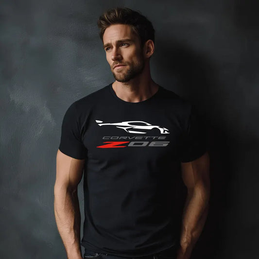 Corvette Z06 T-Shirt, Bella+Canvas T-Shirt, Corvette Apparel, Graphic Tee, Soft T-Shirt, Unisex