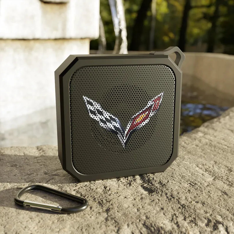 Corvette C7 Bluetooth Speaker, Outdoor Speaker, Corvette Wireless Music, Indoor Speaker, Portable Speaker, Music Gear