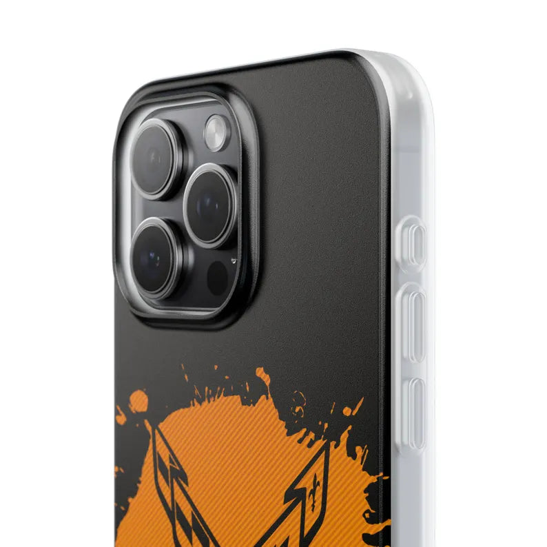 Corvette C8 Flexi iPhone Case - Corvette Samsung Phone Case - Cell Phone Case - Impact Absorbing - Slim Case - Supports Wireless Charging