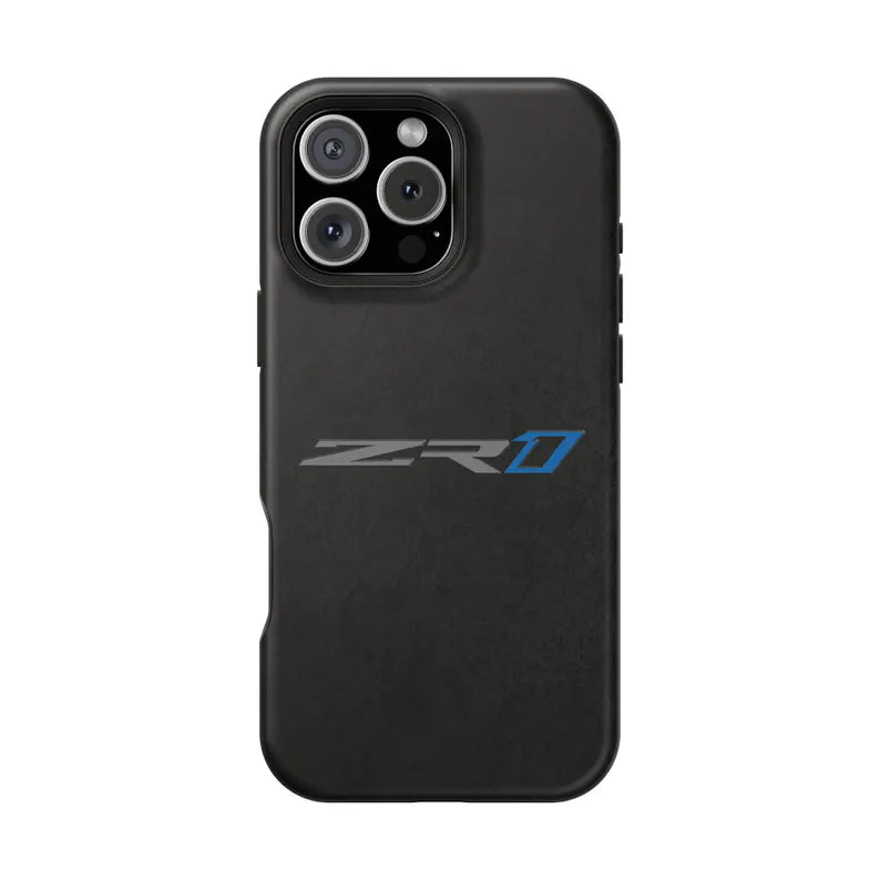 Corvette ZR1 Magnetic Tough Case, iPhone Case, Impact Resistant, MagSafe, Rubber Liner, Matte or Glossy, Cell Phone Case