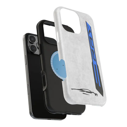 Corvette E-RAY Magnetic Tough Case, iPhone Case, Impact Resistant, MagSafe, Rubber Liner, Matte or Glossy, Cell Phone Case