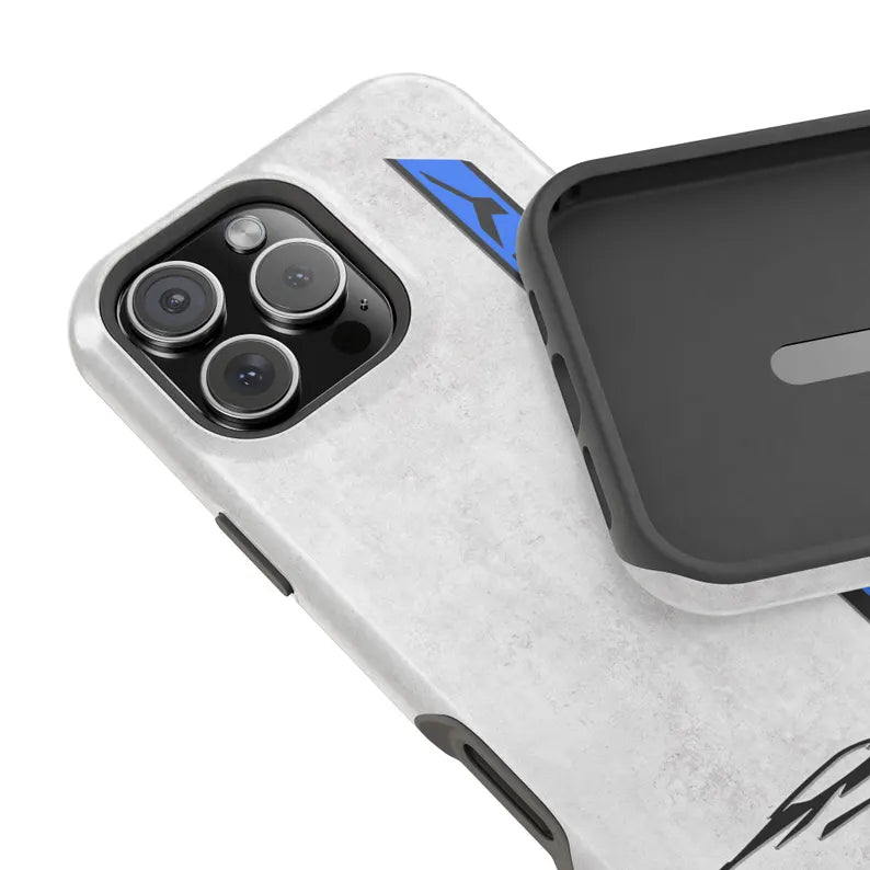 Corvette E-RAY Magnetic Tough Case, iPhone Case, Impact Resistant, MagSafe, Rubber Liner, Matte or Glossy, Cell Phone Case