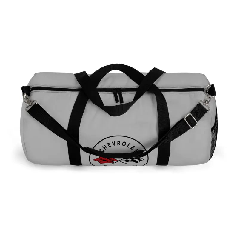 Corvette Duffel Bag, C1 Logo, Gym Bag, Travel Bag, Gifts for Car Guys, Gifts for Car Girls, Corvette Merch, Overnight Duffel