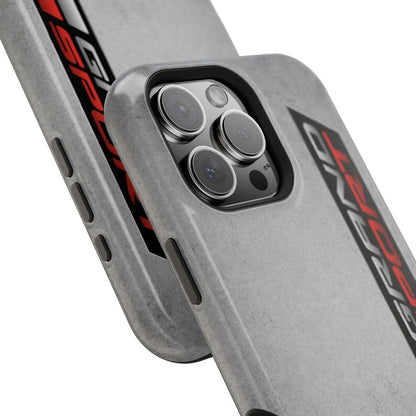 Corvette Grand Sport Magnetic Tough Case, iPhone Case, Impact Resistant, MagSafe, Rubber Liner, Matte or Glossy, Cell Phone Case