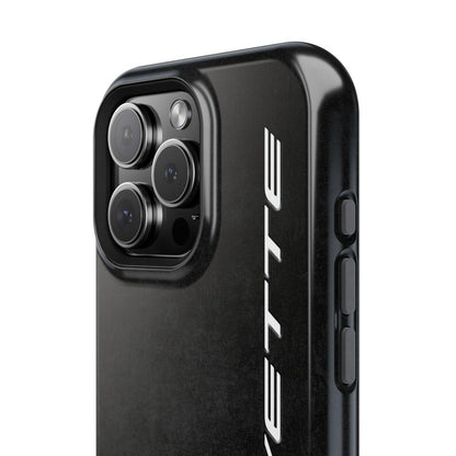 Corvette C8 Magnetic Tough Case, iPhone Case, Impact Resistant, MagSafe, Rubber Liner, Matte or Glossy, Cell Phone Case