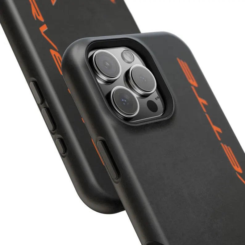 Corvette C8 Magnetic Tough Case, iPhone Case, Impact Resistant, MagSafe, Rubber Liner, Matte or Glossy, Cell Phone Case