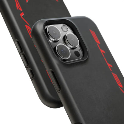 Corvette C8 Magnetic Tough Case, iPhone Case, Impact Resistant, MagSafe, Rubber Liner, Matte or Glossy, Cell Phone Case