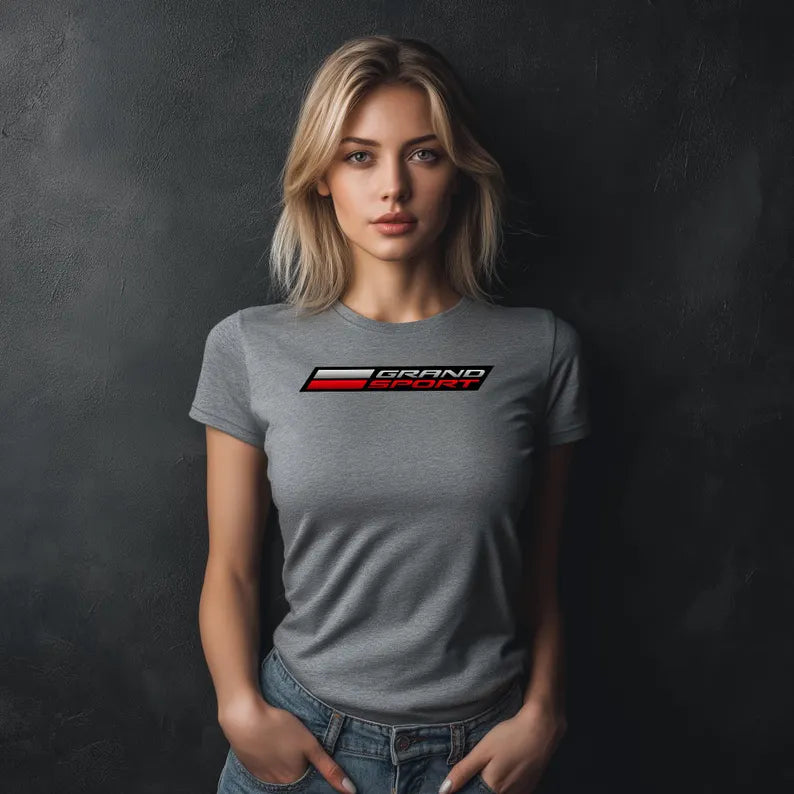 Corvette Grand Sport T-Shirt, Unisex, Bella+Canvas T-Shirt, Corvette Apparel, Graphic Tee, Soft T-Shirt, Grand Sport Emblem