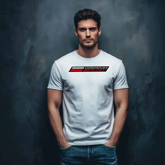 Corvette Grand Sport T-Shirt, Unisex, Bella+Canvas T-Shirt, Corvette Apparel, Graphic Tee, Soft T-Shirt, Grand Sport Emblem