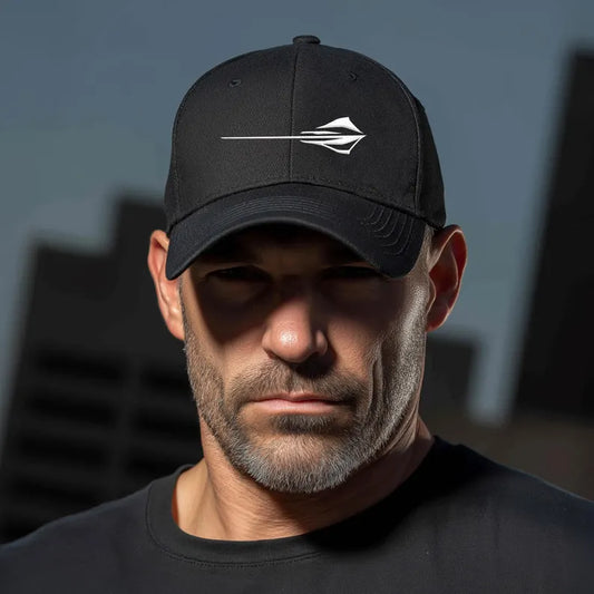 Corvette C8 Stingray Logo Baseball Cap, Flexfit Hat, Unisex, Stretchy Band, Corvette Gear, Embroidery