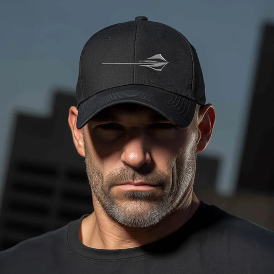 Corvette C8 Stingray Logo Baseball Cap, Flexfit Hat, Unisex, Stretchy Band, Corvette Gear, Embroidery