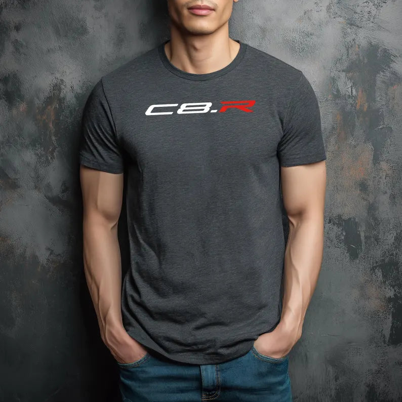 Corvette C8.R T-Shirt, Bella+Canvas T-Shirt, Unisex, Corvette Apparel, Graphic Tee, Soft T-Shirt, C8R Logo