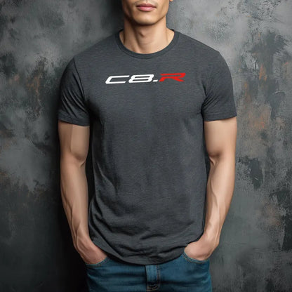 Corvette C8.R T-Shirt, Bella+Canvas T-Shirt, Unisex, Corvette Apparel, Graphic Tee, Soft T-Shirt, C8R Logo