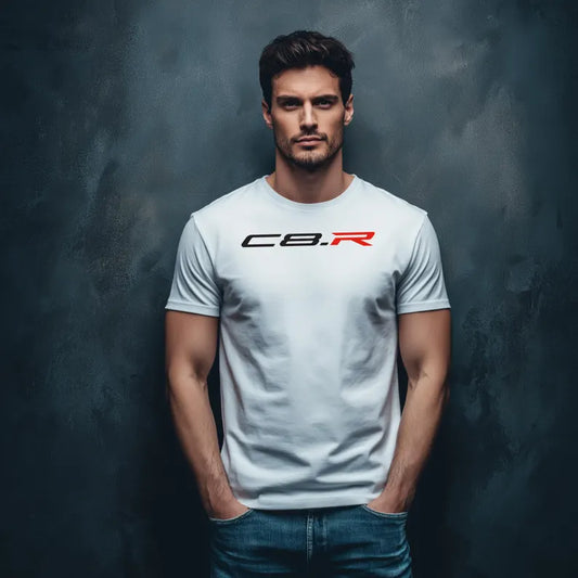 Corvette C8.R T-Shirt, Bella+Canvas T-Shirt, Unisex, Corvette Apparel, Graphic Tee, Soft T-Shirt, C8R Logo