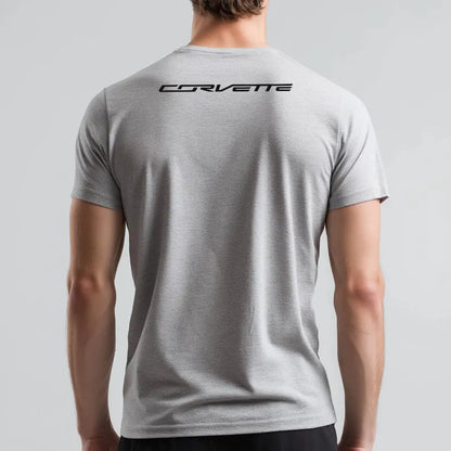 Corvette C7 Blackout Emblem T-Shirt, C7 Logo, Bella+Canvas T-Shirt, Corvette Apparel, Graphic Tee, Soft T-Shirt