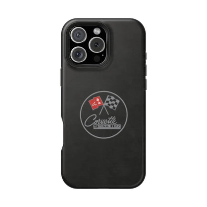 Corvette C2 Magnetic Tough Case, iPhone Case, Impact Resistant, MagSafe, Rubber Liner, Matte or Glossy, Cell Phone Case