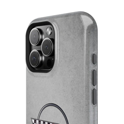 Corvette C4 Magnetic Tough Case, iPhone Case, Impact Resistant, MagSafe, Rubber Liner, Matte or Glossy, C4 Emblem, C4 Logo, Cell Phone Case