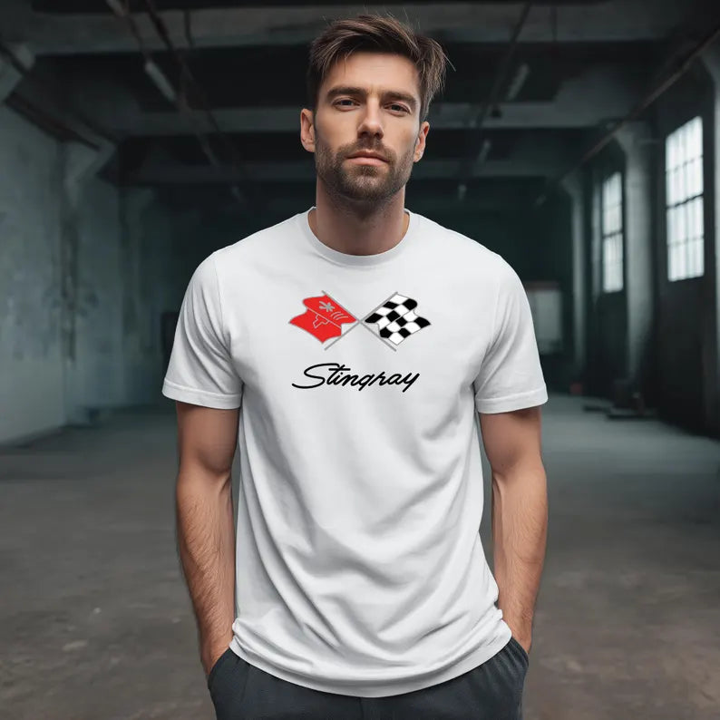 Corvette C3 T-Shirt, C3 Logo, Bella+Canvas T-Shirt, Corvette Apparel, Graphic Tee, Soft T-Shirt, Unisex T-Shirt, Raceday Gear