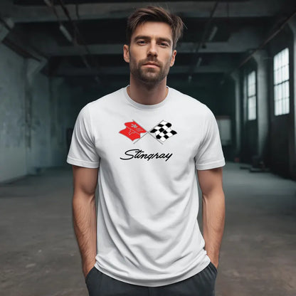 Corvette C3 T-Shirt, C3 Logo, Bella+Canvas T-Shirt, Corvette Apparel, Graphic Tee, Soft T-Shirt, Unisex T-Shirt, Raceday Gear