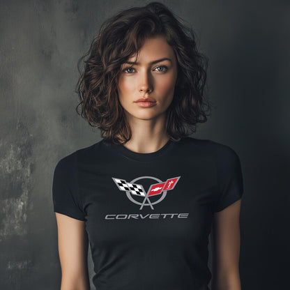 Corvette C5 T-Shirt, C5 Logo, Bella+Canvas T-Shirt, Corvette Apparel, Graphic Tee, Soft T-Shirt, Unisex T-Shirt, Raceday Gear