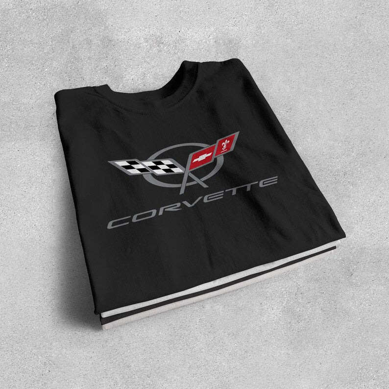 Corvette C5 T-Shirt, C5 Logo, Bella+Canvas T-Shirt, Corvette Apparel, Graphic Tee, Soft T-Shirt, Unisex T-Shirt, Raceday Gear
