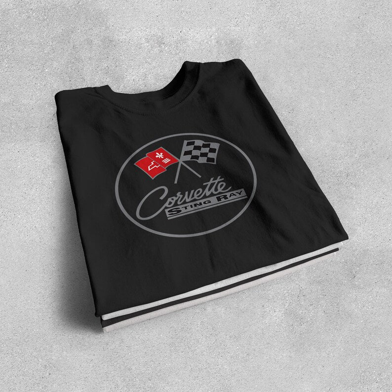Corvette C2 T-Shirt, C2 Logo, Bella+Canvas T-Shirt, Corvette Apparel, Graphic Tee, Soft T-Shirt, Unisex T-Shirt, Raceday Gear
