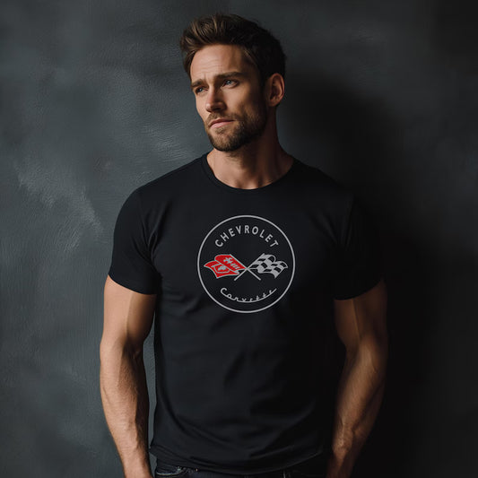 Corvette C1 T-Shirt, C1 Logo, Bella+Canvas T-Shirt, Corvette Apparel, Graphic Tee, Soft T-Shirt, Unisex T-Shirt, Raceday Gear