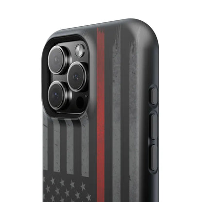 Corvette C6 "Red Lives Matter" Magnetic Tough Case, iPhone Case, Impact Resistant, MagSafe, Rubber Liner, Matte or Glossy, Cell Phone Case