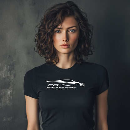 Corvette C8 Stingray T-Shirt, Bella+Canvas T-Shirt, Corvette Apparel, Graphic Tee, Soft T-Shirt, Unisex