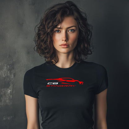 Corvette C8 Stingray T-Shirt, Bella+Canvas T-Shirt, Corvette Apparel, Graphic Tee, Soft T-Shirt, Unisex