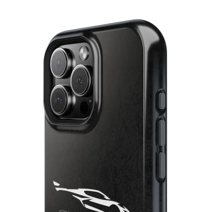 Corvette Z06 Magnetic Tough Case, iPhone Case, Impact Resistant, MagSafe, Rubber Liner, Matte or Glossy, Cell Phone Case