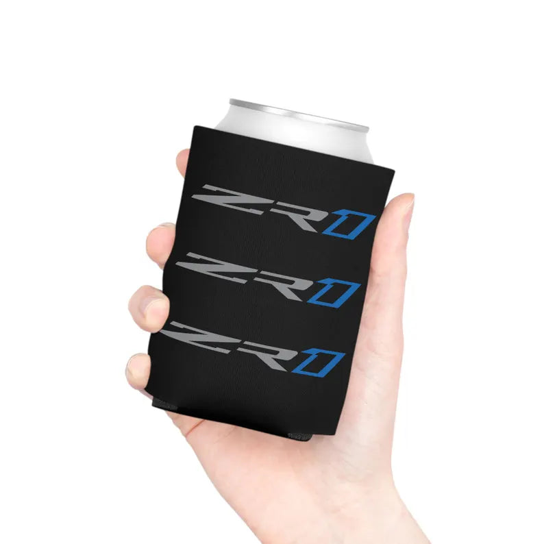 Corvette ZR1 Can Coozie, Regular and Slim, Beer and Soda Coozie, Race Day Beverage Holder, Car Enthusiast Gift, Party Favor, Tailgate